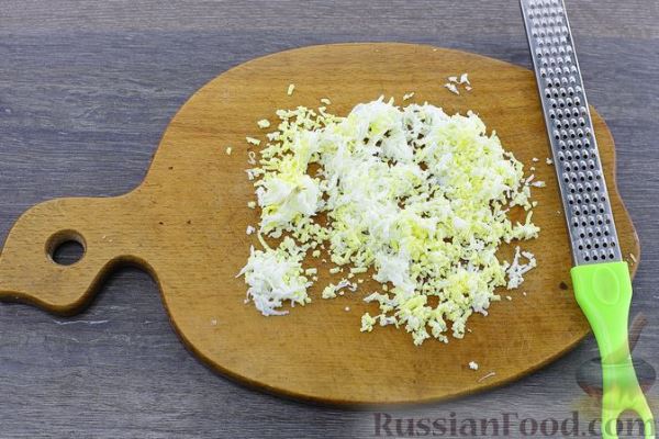 Крабовые палочки, фаршированные грибами и сыром